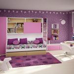 Mobilier de chambre d'enfant pour princesses