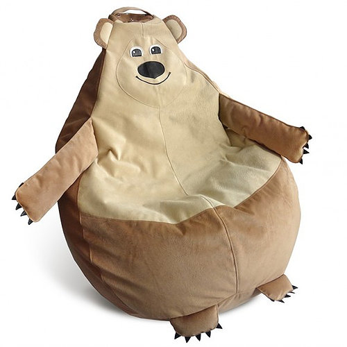 Chaise en peluche mignonne