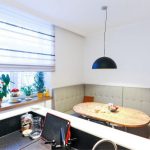 Coin cuisine doux à l'intérieur