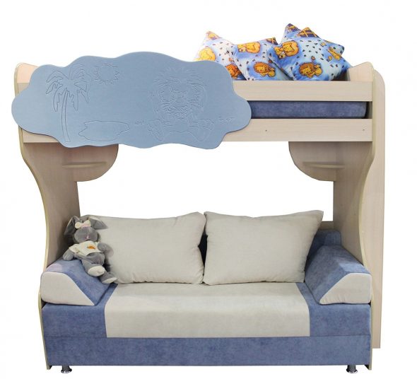Lit loft nuage