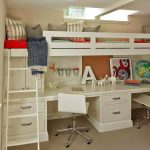 L'organisation originale de l'espace pour deux enfants