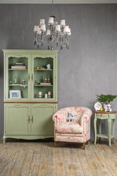 Mobilier rénové à l'intérieur