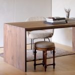 Bureau en noyer italien