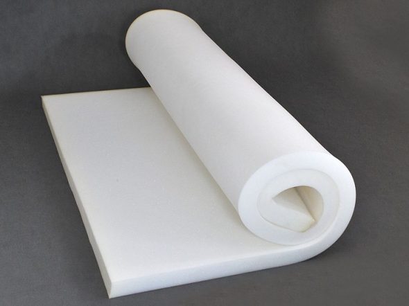 Caoutchouc mousse pour le remplissage