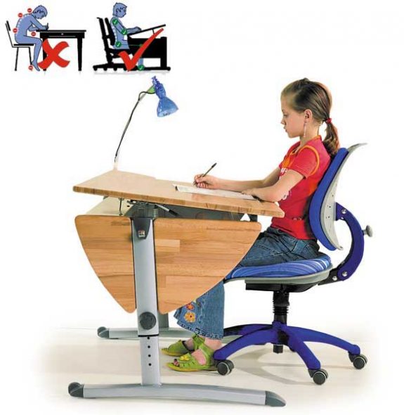 Chaise orthopédique pour enfants