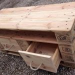 Mobilier simple mais élégant à partir de palettes
