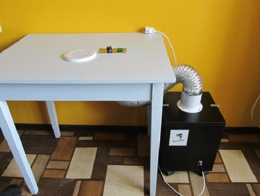 Aspirateur pour table Maicure