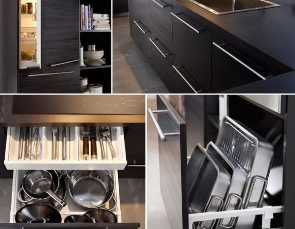 Utilisation rationnelle des meubles dans la cuisine