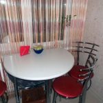 Table convertible pliante ronde