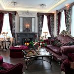 Bourgogne de luxe vivant dans le style baroque