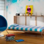 Chambre à coucher des nuages ​​pour enfants