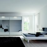 Chambre en noir et blanc