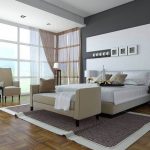 Chambre high-tech calme et fonctionnelle