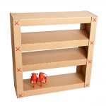 Rack de carton pour chaussures