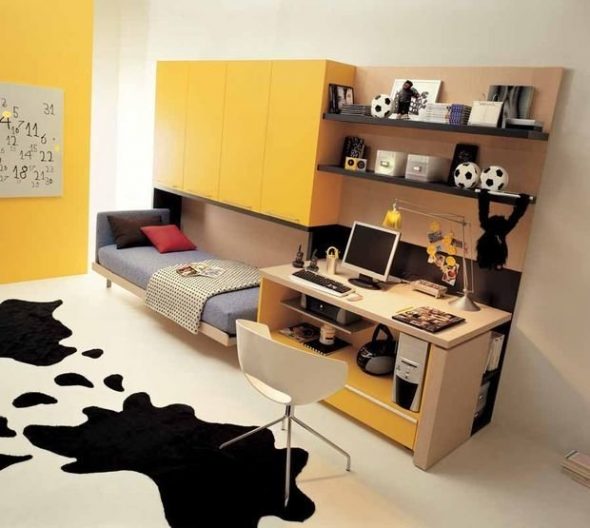 Chambre teen élégante