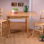 transformateur de table dans la cuisine