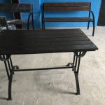 table de tube de profil