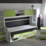 Table-lit confortable en vert