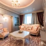 Salon baroque confortable