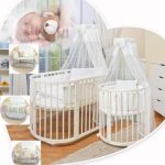 Berceau rond confortable pour le sommeil de bébé