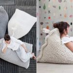 Chaises tricotées douillettes et confortables
