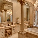 Salle de bain baroque