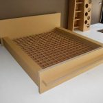 La possibilité de faire un lit de carton faites-le vous-même