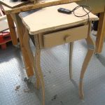 Une table délicieuse avec shukhlyadkoy en carton