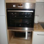 Forno embutido e microondas