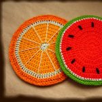 couvre-tabourets tricotés