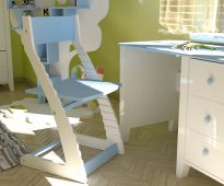 Chaise avec design réglable Vyrastayka
