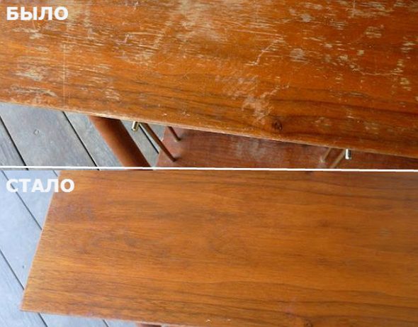 Surface en bois