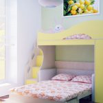 Lit mezzanine pour enfants avec canapé