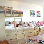 Canapé-lit superposé pour la chambre d'enfants