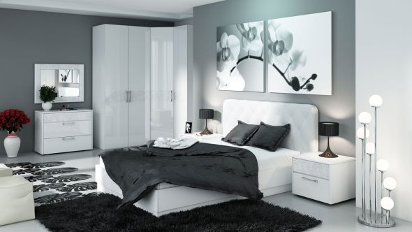 La combinaison parfaite du blanc, du gris et du noir
