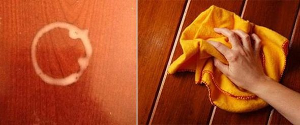 Comment enlever les taches sur les meubles