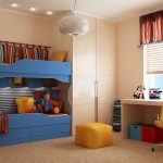 Chambre pour deux enfants adolescents