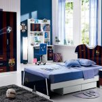 Chambre d'un fan de football chez les adolescentes
