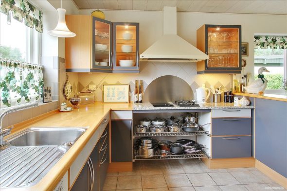 Coin cuisine belle et confortable