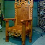 Chaise filetée