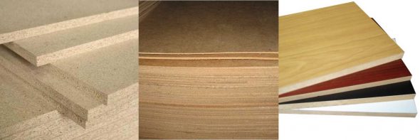 Matériaux pour la fabrication de la table