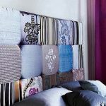 Dossier souple pour un lit avec leurs propres mains