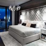 Tête de lit douce sur tout le mur