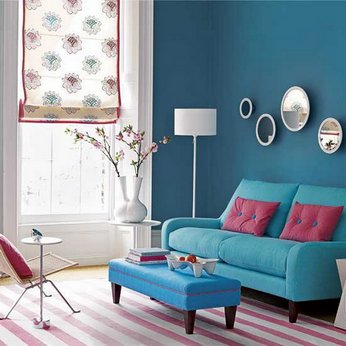 Décoration d'intérieur en une couleur