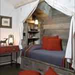 Le design original de la chambre pour un garçon