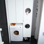 Le casier d'origine dans la salle de bain