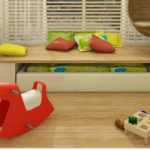 Podium dans l'appartement de leurs propres mains