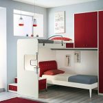 Chambre ado avec lit superposé