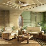 Aménagement du mobilier à l'intérieur du salon par FEN SHUI