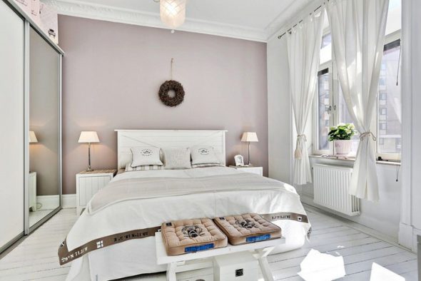 Design de chambre moderne et à la mode